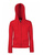 Damen Sweatjacke mit Kapuze ~ Rot XS