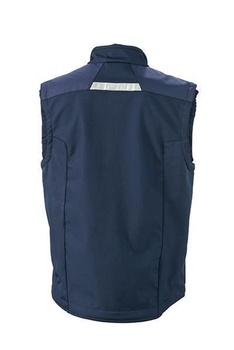 Arbeits Softshell Weste ~ navy/navy XS