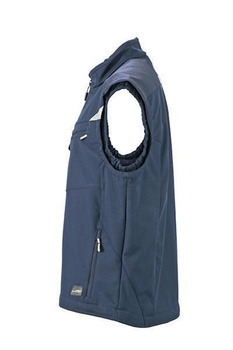 Arbeits Softshell Weste ~ navy/navy XS