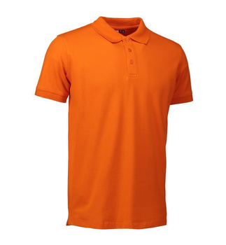 Stretch Poloshirt ~ Orange 3XL