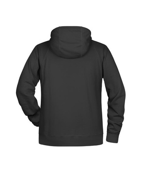 Herren Kapuzensweater aus Bio Baumwolle ~ schwarz XL