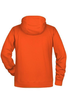 Herren Kapuzensweater aus Bio Baumwolle ~ orange 5XL