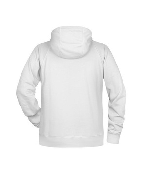 Herren Kapuzensweater aus Bio Baumwolle ~ wei 5XL