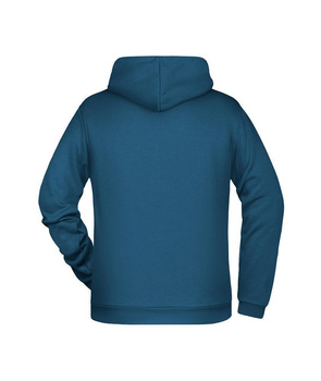 Herren Basic Kapuzensweat ~ petrol 4XL