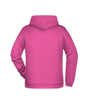 Herren Basic Kapuzensweat ~ pink 3XL