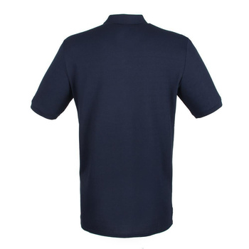 Herren Microfine-Piqu Polo Shirt~ Oxford navy XS